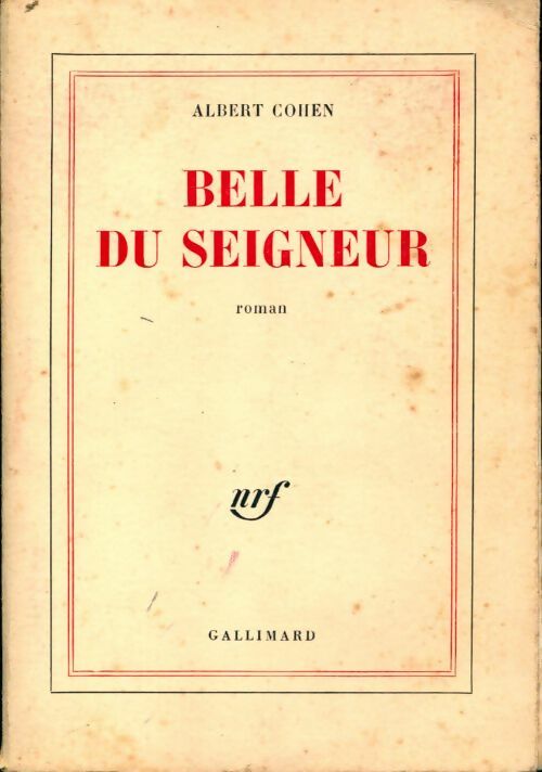 Livrenpoche : Belle du seigneur - Albert Cohen - Livre