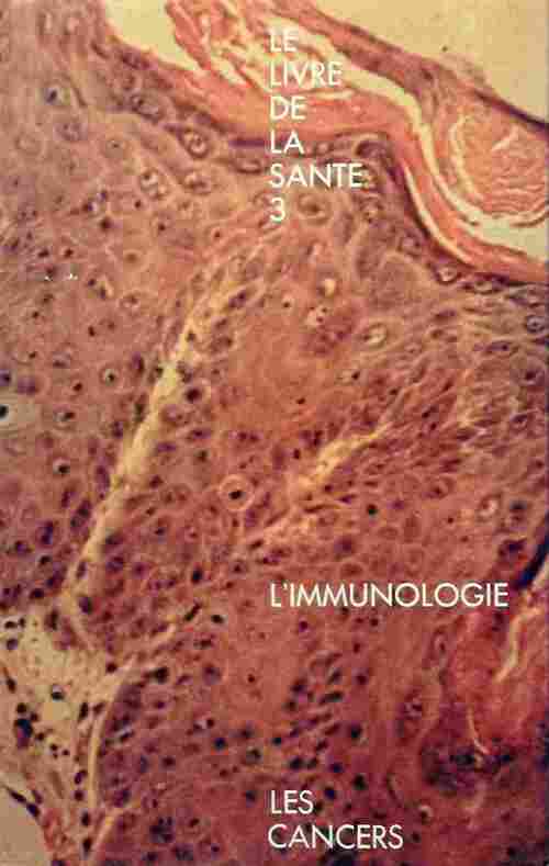 Livrenpoche : Immunologie, cancer - Collectif - Livre