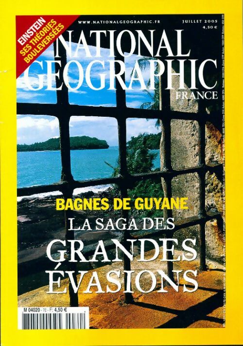 Livrenpoche : National Geographic n°70 : La saga des grandes évasions - Collectif - Livre