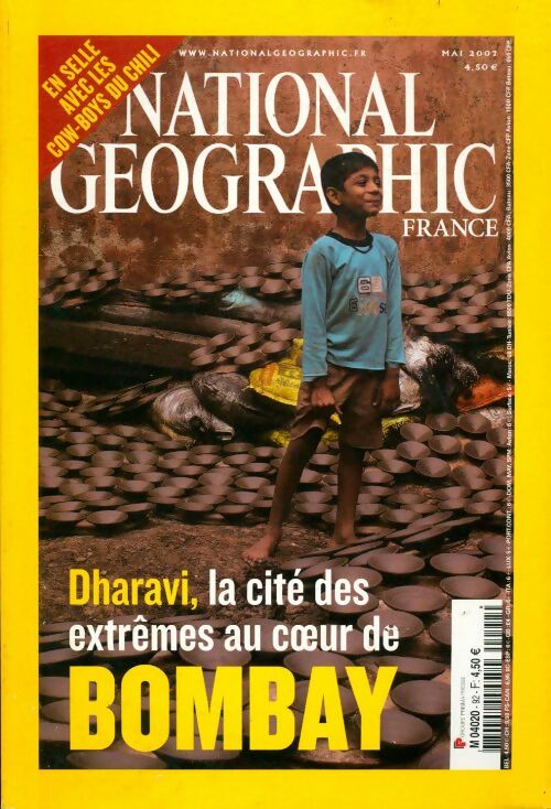 Livrenpoche : National Geographic n°92 : Dharavi, la cité des extrêmes au coeur de Bombay - Collectif - Livre