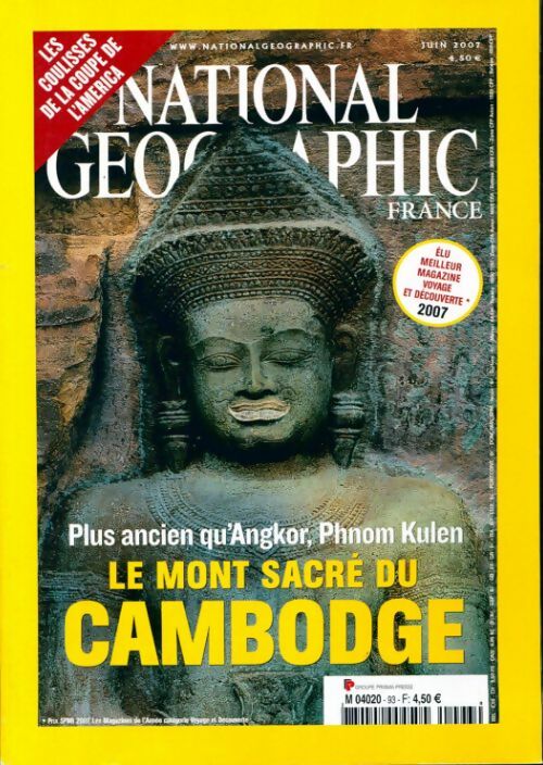 Livrenpoche : National Geographic n°93 : Le mont sacré du Cambodge - Collectif - Livre