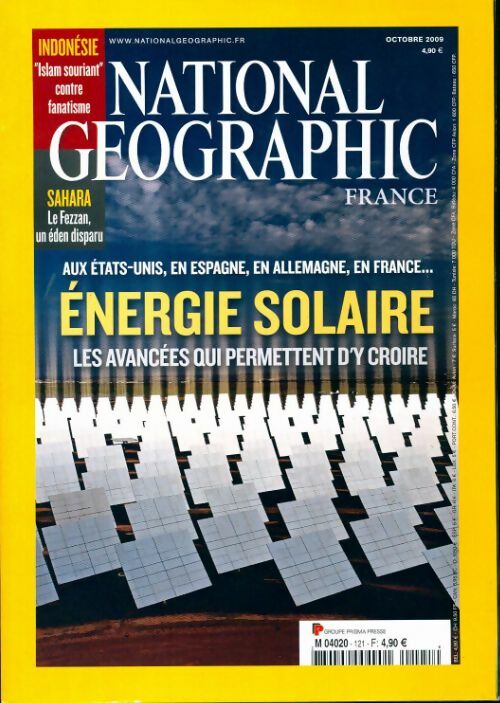 Livrenpoche : National Geographic n°121 : Energie solaire - Collectif - Livre