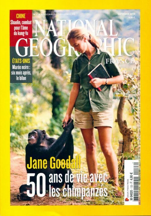 Livrenpoche : National Geographic n°133 : Jane Goodall - Collectif - Livre