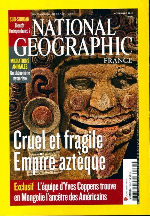 Livrenpoche : National Geographic n°134 : Cruel et fragile empire aztèque - Collectif - Livre