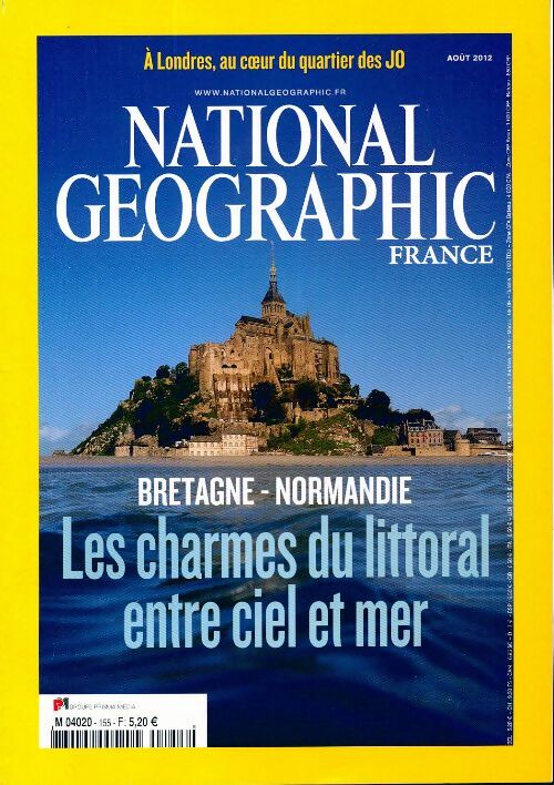 Livrenpoche : National Geographic n°155 : Les charmes du littoral entre ciel et mer - Collectif - Livre