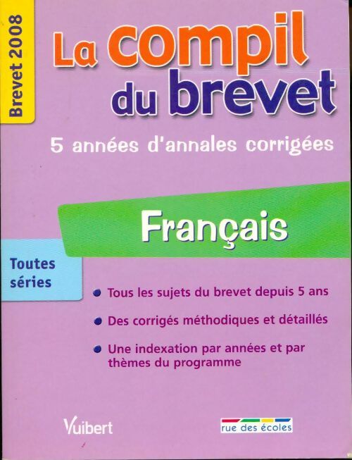 Livrenpoche : Français brevet 2008 - Philippe Lehu - Livre
