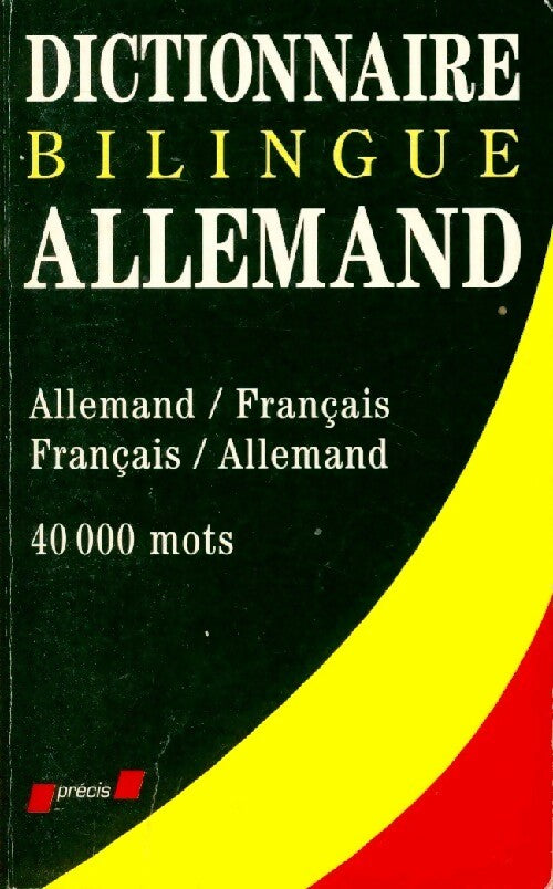 Livrenpoche : Dictionnaire bilingue allemand - Inconnu - Livre