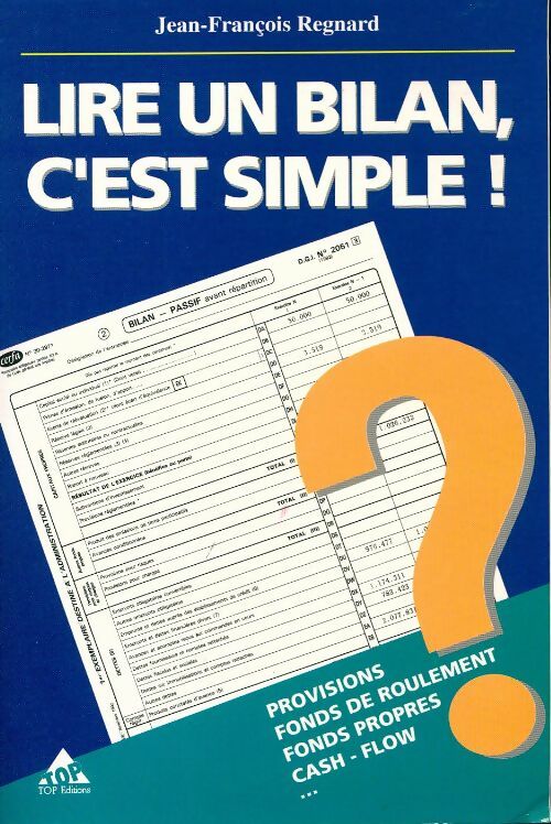 Livrenpoche : Lire un bilan, c'est simple ! - Billon - Livre