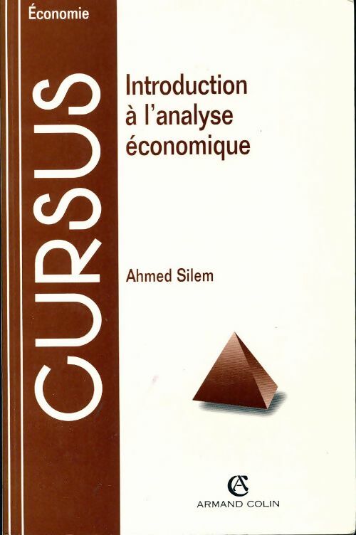 Livrenpoche : Introduction à l'analyse économique - Ahmed Silem - Livre
