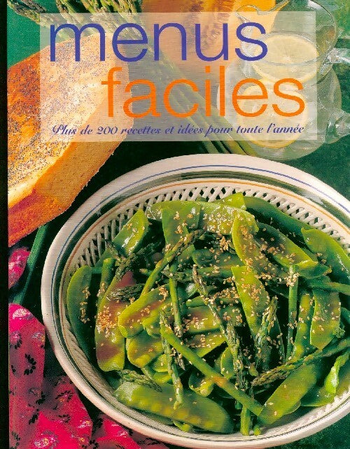Livrenpoche : Menus faciles - Collectif - Livre