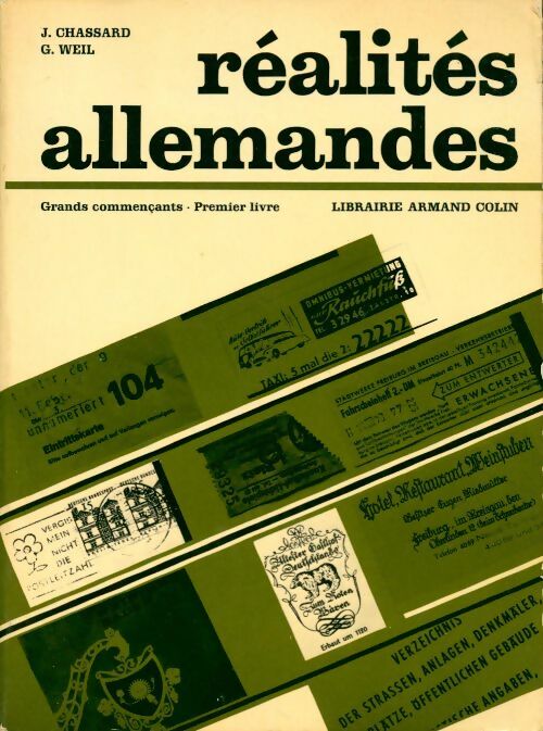 Livrenpoche : Realites allemandes. Grands commercants. Premier livre - Jean Chassard - Livre