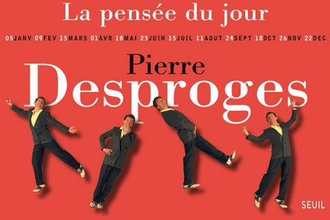 Livrenpoche : La pensée du jour - Pierre Desproges - Livre
