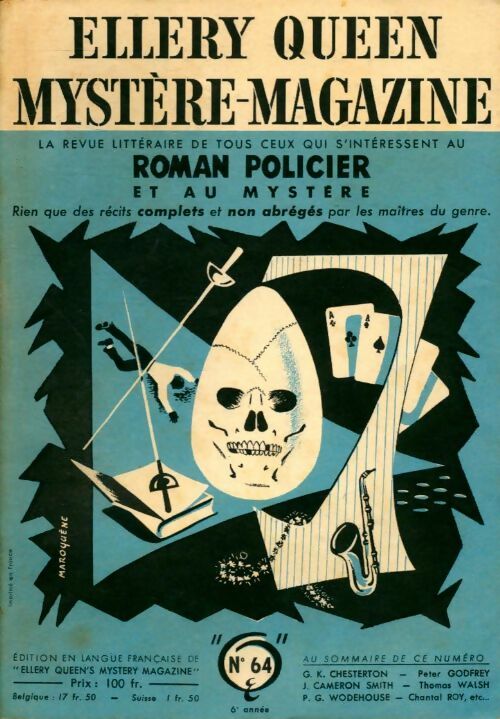 Livrenpoche : Mystère magazine n°64 - Collectif - Livre