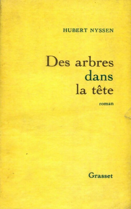 Livrenpoche : Des arbres dans la tête - Hubert Nyssen - Livre