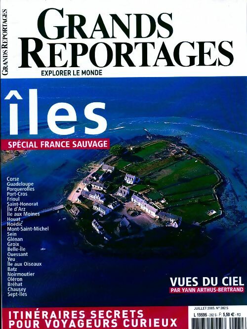 Livrenpoche : Grands reportages n°282 : Iles. Spécial France sauvage - Collectif - Livre