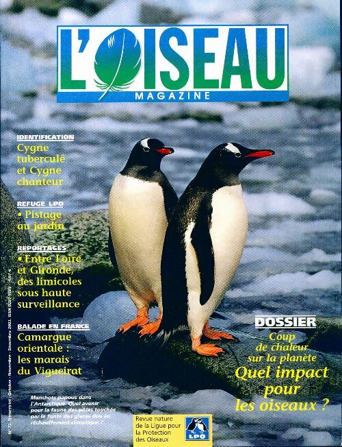 Livrenpoche : L'oiseau mag n°73 : Coup de chaleur sur la planète. Quel impact pour les oiseaux ? - Collectif - Livre