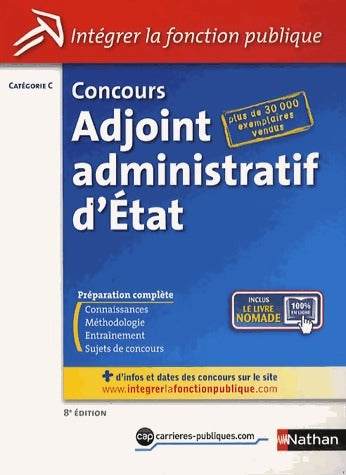 Livrenpoche : Concours Adjoint administratif d'Etat - Collectif - Livre
