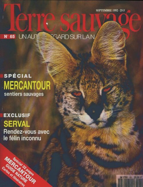 Livrenpoche : Terre sauvage n°65 : Mercantour / Serval - Collectif - Livre