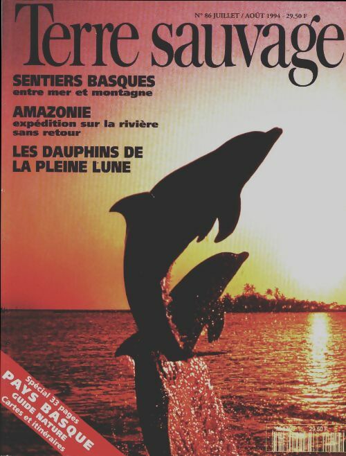 Livrenpoche : Terre sauvage n°86 : Sentiers basques / Amazonie - Collectif - Livre