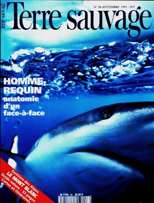 Livrenpoche : Terre sauvage n°98 : Homme, requin - Collectif - Livre