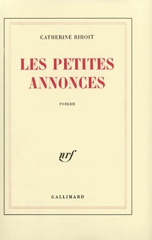 Livrenpoche : Les petites annonces - Catherine Rihoit - Livre