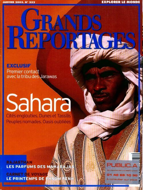 Livrenpoche : Grands reportages n°252 : Sahara - Collectif - Livre