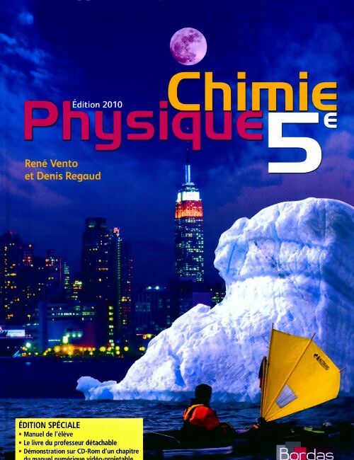 Livrenpoche : Physique-Chimie 5e - René Vento - Livre