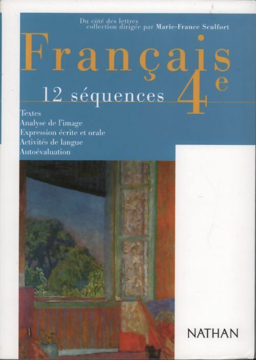 Livrenpoche : Français 4e. 12 séquences - Christiane Cadet - Livre