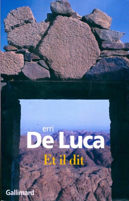 Livrenpoche : Et il dit - Erri De Luca - Livre