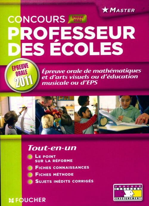 Livrenpoche : Epreuve orale de mathématiques et d'arts visuels ou d'éducation musicale ou d'EPS. Epreuve orale 2011 - Eric Tisserand - Livre