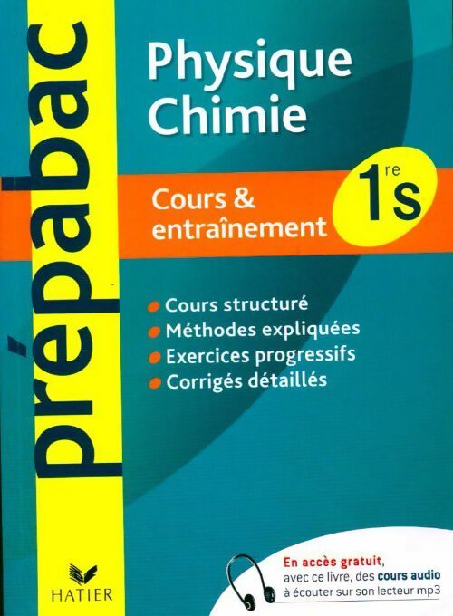 Livrenpoche : Physique chimie 1ère S. Cours et entraînement - Walter Vassiaux - Livre