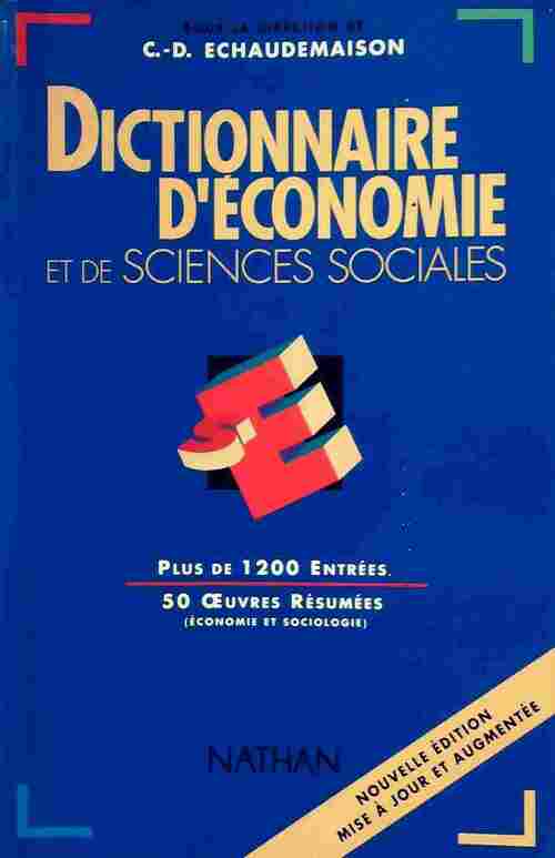 Livrenpoche : Dictionnaire d'économie et de sciences sociales - Collectif - Livre