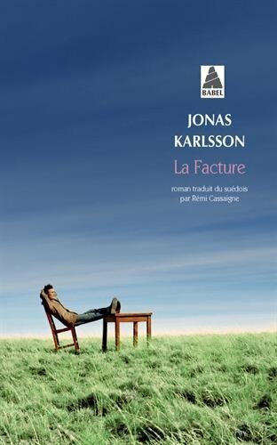 La facture - Jonas Karlsson - Livre