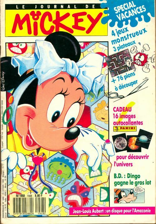 Livrenpoche : Le journal de Mickey n°1948 : Spécial vacances - Disney - Livre