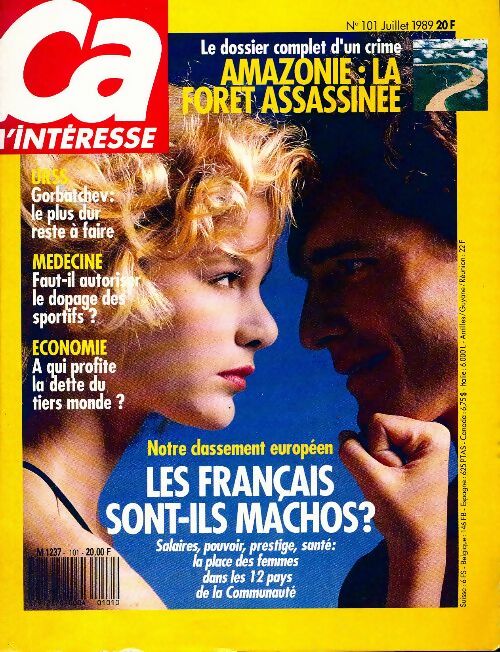 Livrenpoche : Ca m'intéresse n°101 : Les français sont-ils macho ? - Collectif - Livre