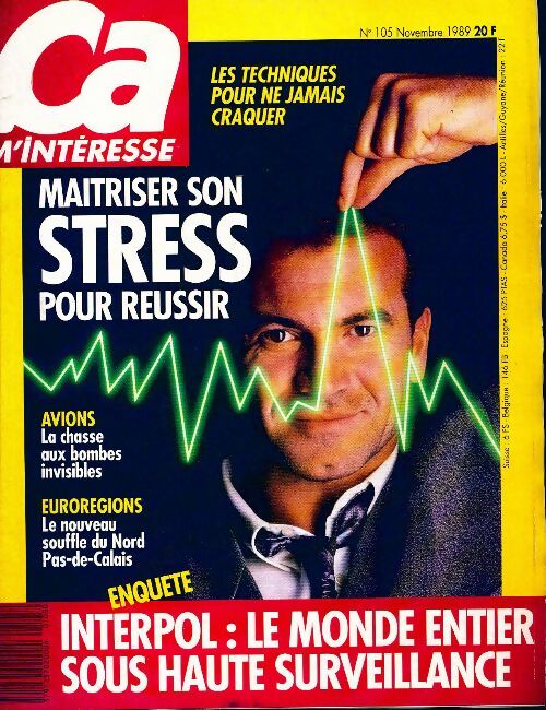 Livrenpoche : Ca m'intéresse n°105 : Maîtriser son stress pou réussir - Collectif - Livre