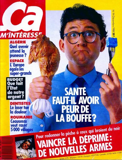 Livrenpoche : Ca m'intéresse n°94 : Santé, faut-il avoir peur de la bouffe ? - Collectif - Livre