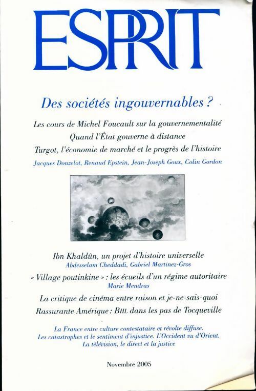 Livrenpoche : Esprit n°319 : Des sociétés ingouvernables? - Collectif - Livre