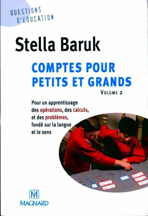 Livrenpoche : Comptes pour petits et grands Tome II - Stella Baruk - Livre