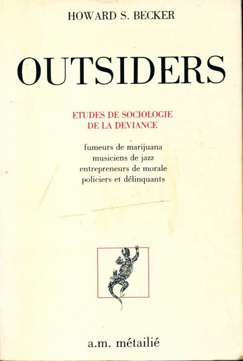 Livrenpoche : Outsiders - Howard S. Becker - Livre