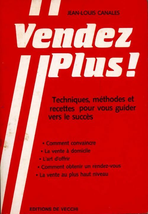 Livrenpoche : Vendez plus ! - Jean-Claude Canales - Livre