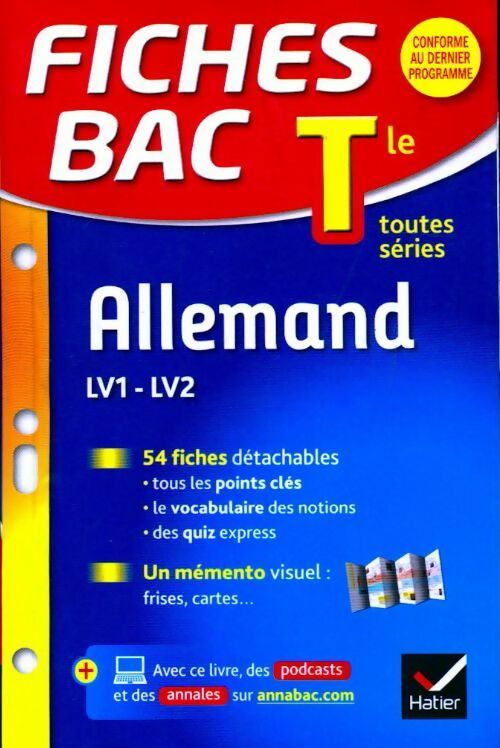 Livrenpoche : Allemand Terminale lv1 & lv2 - Michel Salenson - Livre