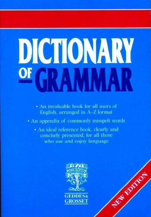 Livrenpoche : Dictionary of grammar - Inconnu - Livre