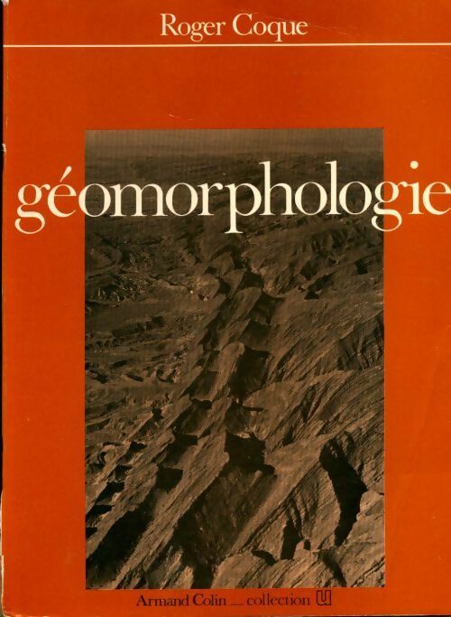 Livrenpoche : Geomorphologie - Roger Coque - Livre