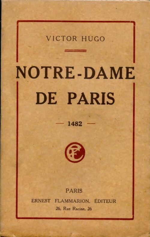 Livrenpoche : Notre-Dame de Paris - Victor Hugo - Livre