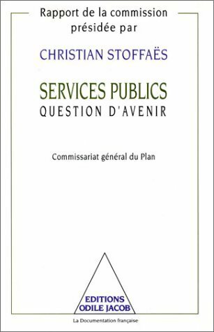 Livrenpoche : Services publics question d'avenir - Christian Stoffaës - Livre