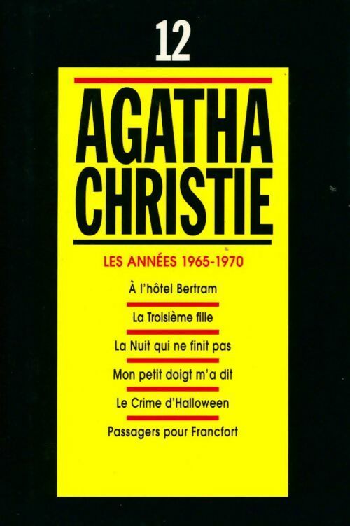 Livrenpoche : Les années 1965-1970 - Agatha Christie - Livre