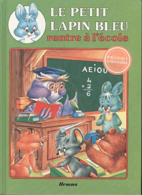 Livrenpoche : Le petit lapin bleu rentre à l'école - Jacques Thomas-Bilstein - Livre