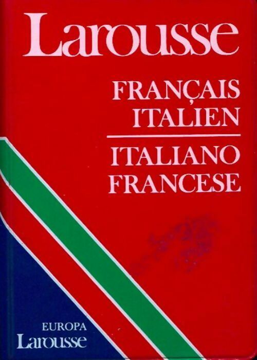Livrenpoche : Dictionnaire italien bilingue italien-français, francese-italiano - François Baruchello - Livre