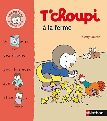 Livrenpoche : T'choupi à la ferme - Thierry Courtin - Livre